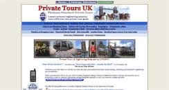 Desktop Screenshot of privatetoursuk.com